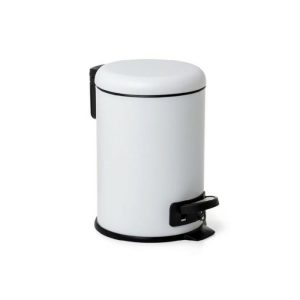 Nordic Pedal Bin 3Lt Wh  |  Bins & Liners Bins & Liners Bins & Liners