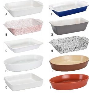 Oven Dish / Casserole 10 Assorted  |  Baking Tools & Accessories Baking Tools & Accessories Baking Tools & Accessories