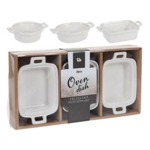 Oven Dish Set 3Pcs 3Ass Shape  |  Baking Tools & Accessories Baking Tools & Accessories Baking Tools & Accessories