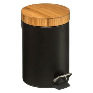 Pedal Bin Black  |  Bins & Liners Bins & Liners Bins & Liners