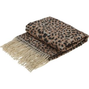 Plaid Leopard 130X160cm  |  Blankets & Throws Blankets & Throws Blankets & Throws