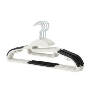 Plastic Rubber Hanger Set Of 10  |  Clothes Hangers Clothes Hangers Clothes Hangers