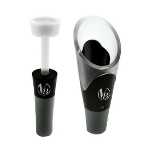 Pourer & Vacuum Stopper Set  |  Miscellaneous Kitchenware Kitchenware Black