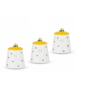 Price & Kensington Sweet Bee Tea, Coffee And Sugar Storage Jar  |  Tea & Coffee Accessories Kitchenware Tea & Coffee Accessories