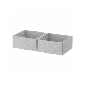 Promo Ikea Komplement Sorting Box Grey  |  Storage Baskets & Boxes Household Goods Grey