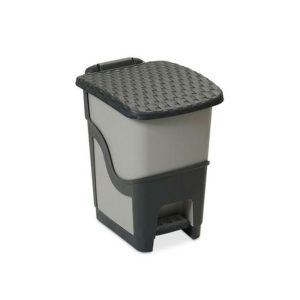 Rattan Pedal Bin Black  |  Bins & Liners Bins & Liners Bins & Liners