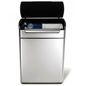 Recycler Touch Bar Bin 48 Litres  |  Bins & Liners Bins & Liners Bins & Liners