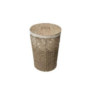 Seagrass Round Laundry Basket  |  Laundry & Ironing Accessories Household Goods Beige