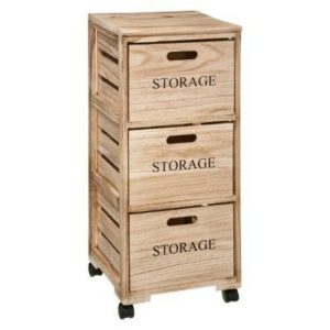 Simply Smart Vintage Storage Cabinet Natural  |  Storage Baskets & Boxes Household Goods Natural