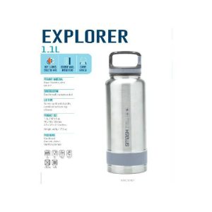 Smash Thermal Explorer Bottle 1.1 Litre Stainless Steel  |  Picnicware Kitchenware Picnicware