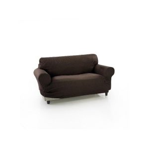 Sofa Cover Rustica 2 Seater Brown  |  Houseware Household Goods Brown