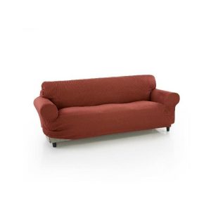 Sofa Cover Rustica 3 Seater Rust  |  Houseware Household Goods Houseware