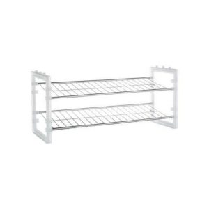 Stackable Shoe Rack Black 67Cm X 31Cm  |  Shoe Racks & Cabinets Household Goods Black