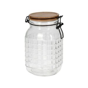 Storage Jar Glass 1650Ml  |  Food Storage Food Storage Food Storage