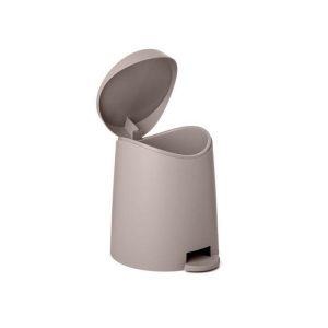 Tatay Milan Bathroom Pedal Bin Beige 3Lt  |  Bins & Liners Bins & Liners Bins & Liners