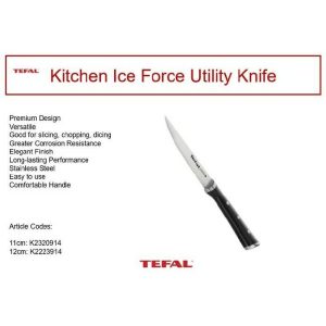 Tefal Kitchen Ice Force Utility Knife 11Cm  |  Utensils Kitchenware Utensils