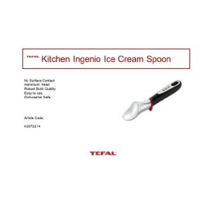 Tefal Kitchen Ingenio Ice Cream Spoon  |  Utensils Kitchenware Utensils