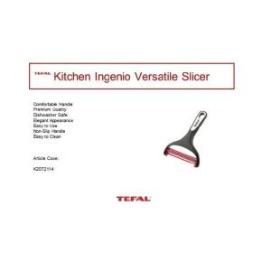 Tefal Kitchen Ingenio Versatile Slicer Ss  |  Utensils Kitchenware Utensils