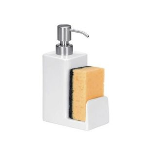 Tescoma Soap Dispenser With Sponge Holder  |  Dish Drainers & Accessories Dish Drainers & Accessories Dish Drainers & Accessories