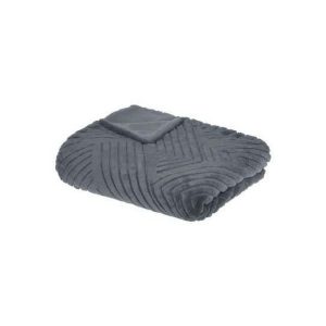 Throw 3D Fur Geo Gr 180X230  |  Blankets & Throws Blankets & Throws Blankets & Throws