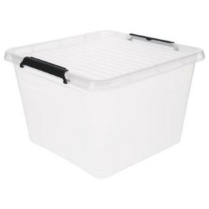 Translucide Box 32L Square  |  Storage Baskets & Boxes Household Goods Storage Baskets & Boxes