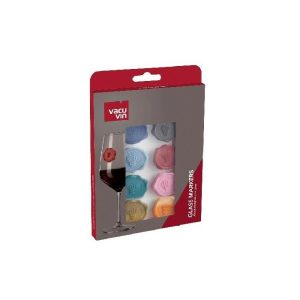 Vacu Vin Glass Markers Classic 8Pc  |  Miscellaneous Kitchenware Kitchenware Clear