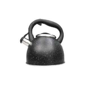 Whistling Kettle 2.5Lt Marble  |  Tea & Coffee Accessories Kitchenware Black