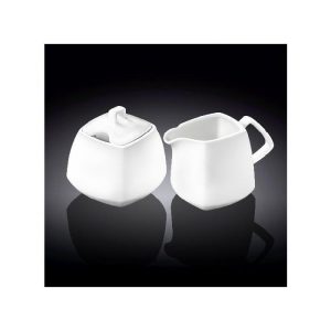 Wilmax Ilona Sugar/Creamer Set 2Pc  |  Tea & Coffee Accessories Kitchenware Tea & Coffee Accessories