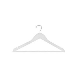 Wood Hanger X5 White  |  Clothes Hangers Clothes Hangers Clothes Hangers