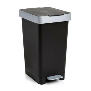 Smart Pedal Bin 25Lt Black  |  Bins & Liners Bins & Liners Bins & Liners