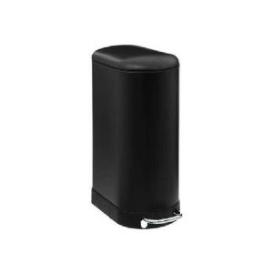 5Five Slim Metal Bin 30L Blackariane  |  Bins & Liners Bins & Liners Bins & Liners