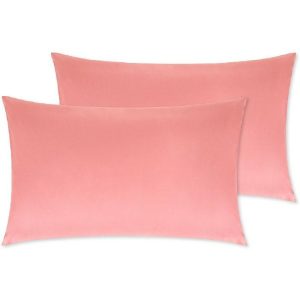 Coincasa Set Of 2 Percale Cotton Pillowcases – 7410068  |  Bins & Liners Bins & Liners Bins & Liners