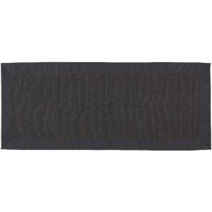 Coincasa Ribbed Kitchen Mat In Cotton – 495942  |  Kitchen Linen Kitchen Linen Grey