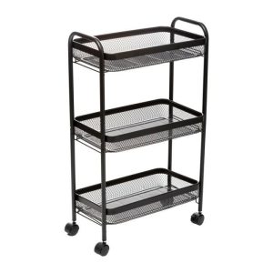 5Five Mayaj Trolley  |  Racks, Holders & Trollies Kitchenware Black