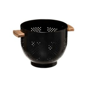 5Five Mtl Strainer 20Cm Black  |  Miscellaneous Kitchenware Kitchenware Black