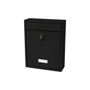 Mailbox Hpb006 Black  |  Houseware Household Goods Black