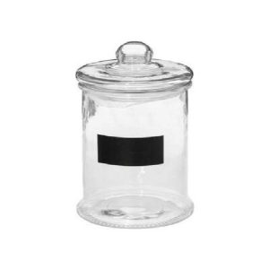 5Five Jar Glass With Slate 1.6L  |  Food Storage Food Storage Clear